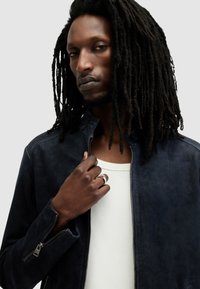 AllSaints CORA JACKET - Bőrdzseki - mcway blue