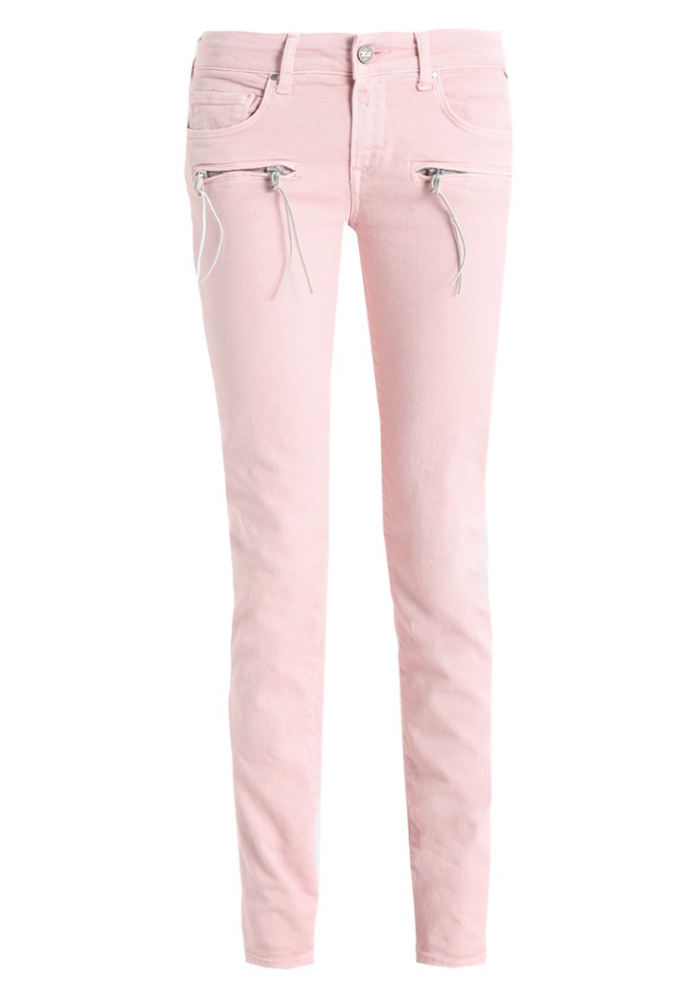 Replay Slim fit jeans roze Replay Slim fit jeans roze