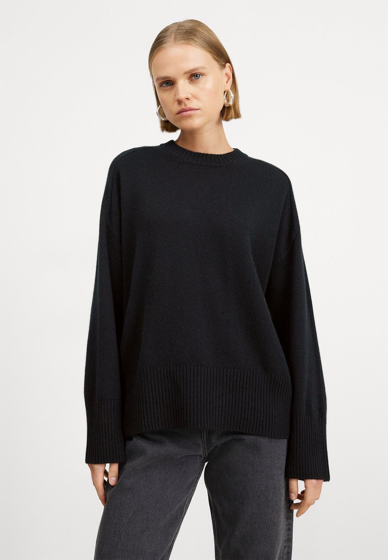 GANT C-NECK - Pullover - ebony black/noir - ZALANDO.CH