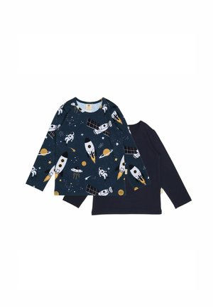 2PACK SPACE TRIP - Long sleeved top - dark blue