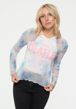 Paradiso Clothing THE BEATLES DROP T LOGO LONG SLEEVE  - Long sleeved top - white