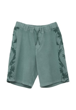 MIT PRINT-DETAIL - Shorts - petrol