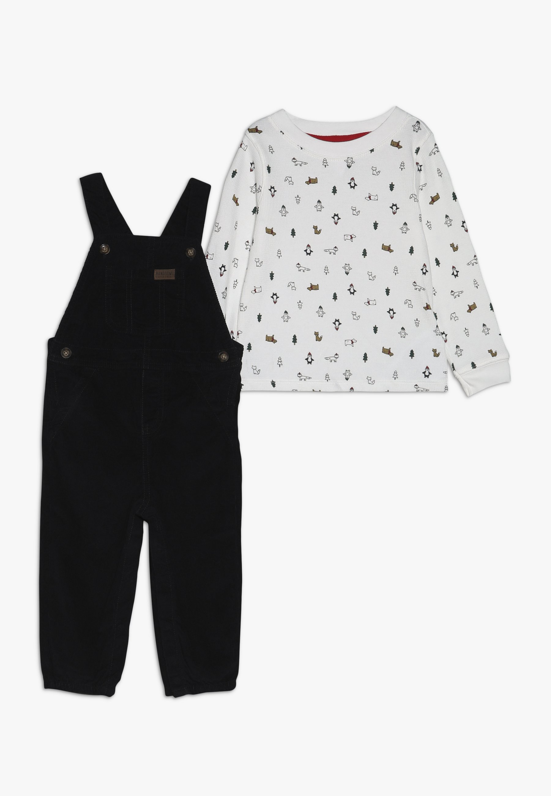 baby black dungarees