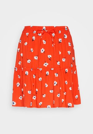 Lindex SKIRT NIKITA - Minijupe - red