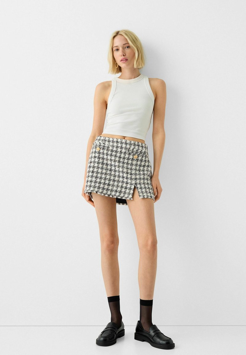 Bershka Minirok zwart Bershka Minirok zwart