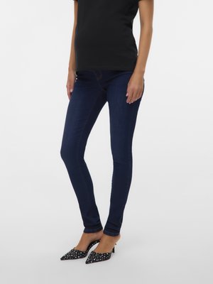 MAMALICIOUS KAIRO - Jeans Skinny Fit - dark blue denim