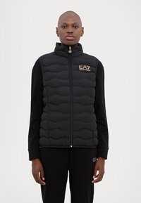 EA7 Emporio Armani JACKET - Brezrokavnik - black