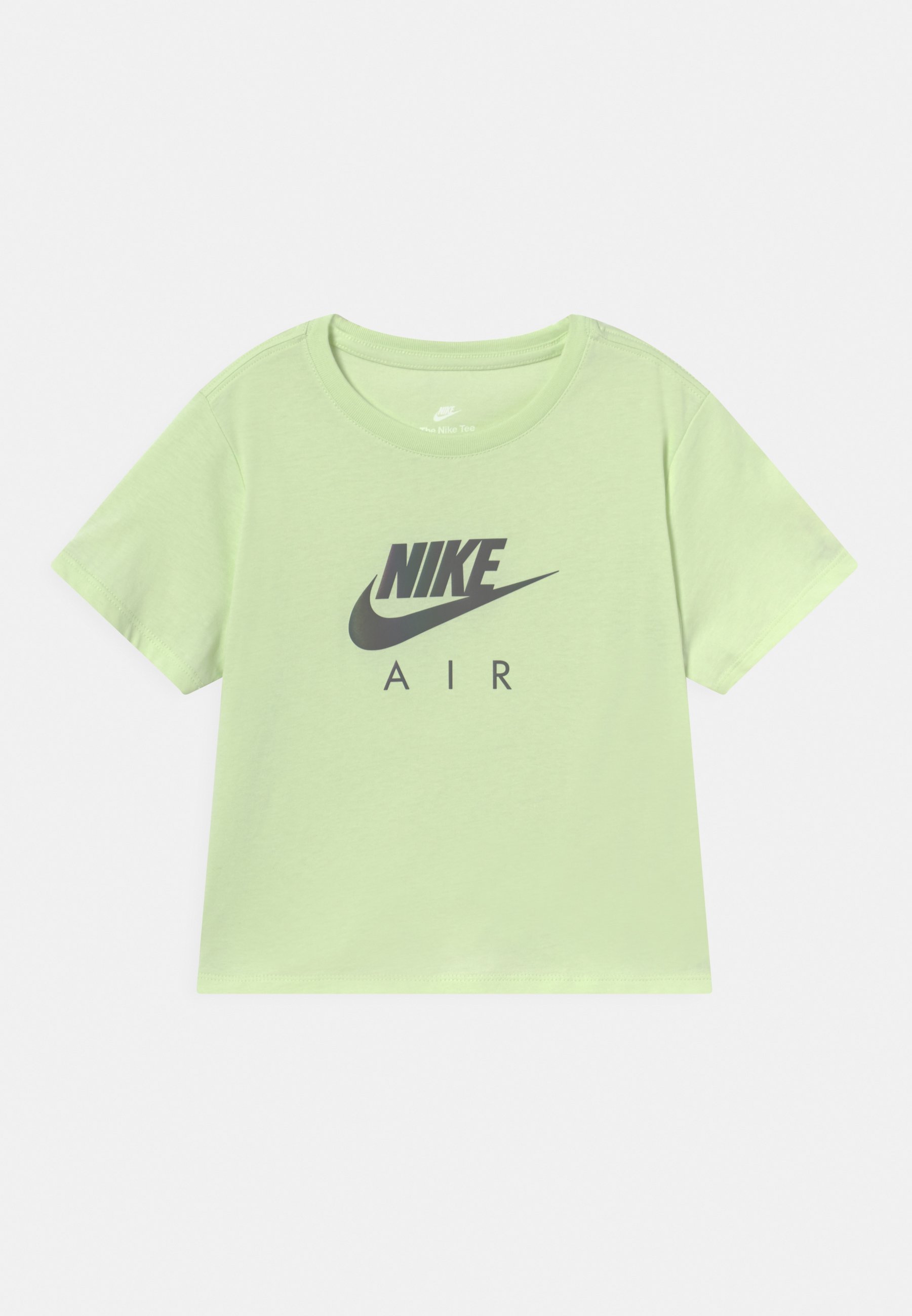 yellow and green nike shirt