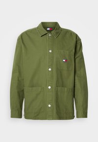 ESSENTIAL OVERSHIRT UNISEX - Lichte jas - dark greenery