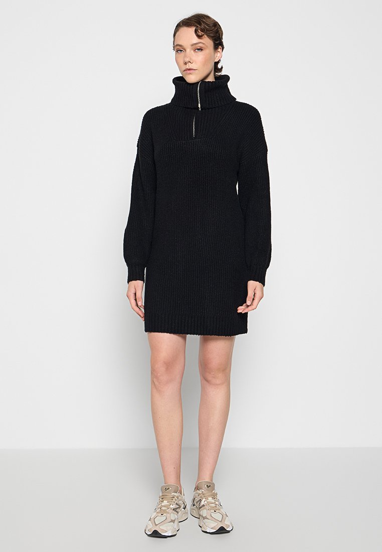French Connection Gebreide jurk zwart French Connection Gebreide jurk zwart