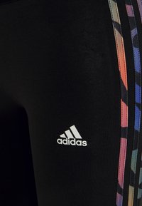 adidas Sportswear 3 STRIPES - Leggings - black