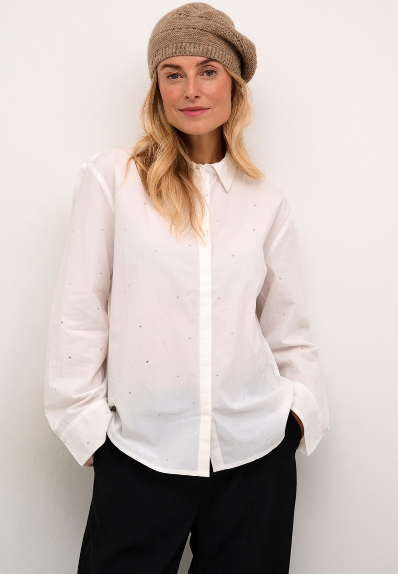 Cream CRKIKO BERET - Căciulă - portabella melange