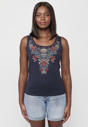 Koroshi TANK - Viršus - navy