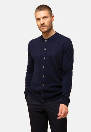 ANAIS ROUND NECK - Strickjacke - navy