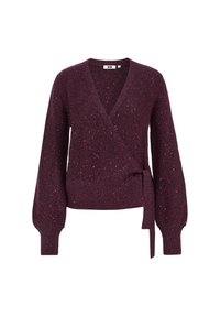 Kardigan - aubergine