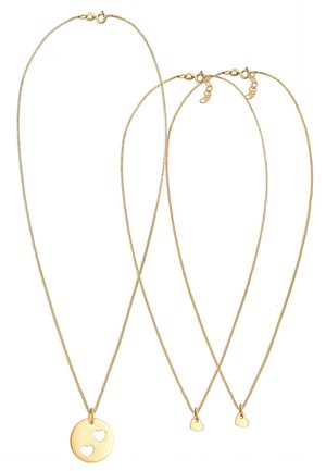 TRIO HERZ  - Necklace - gold-coloured