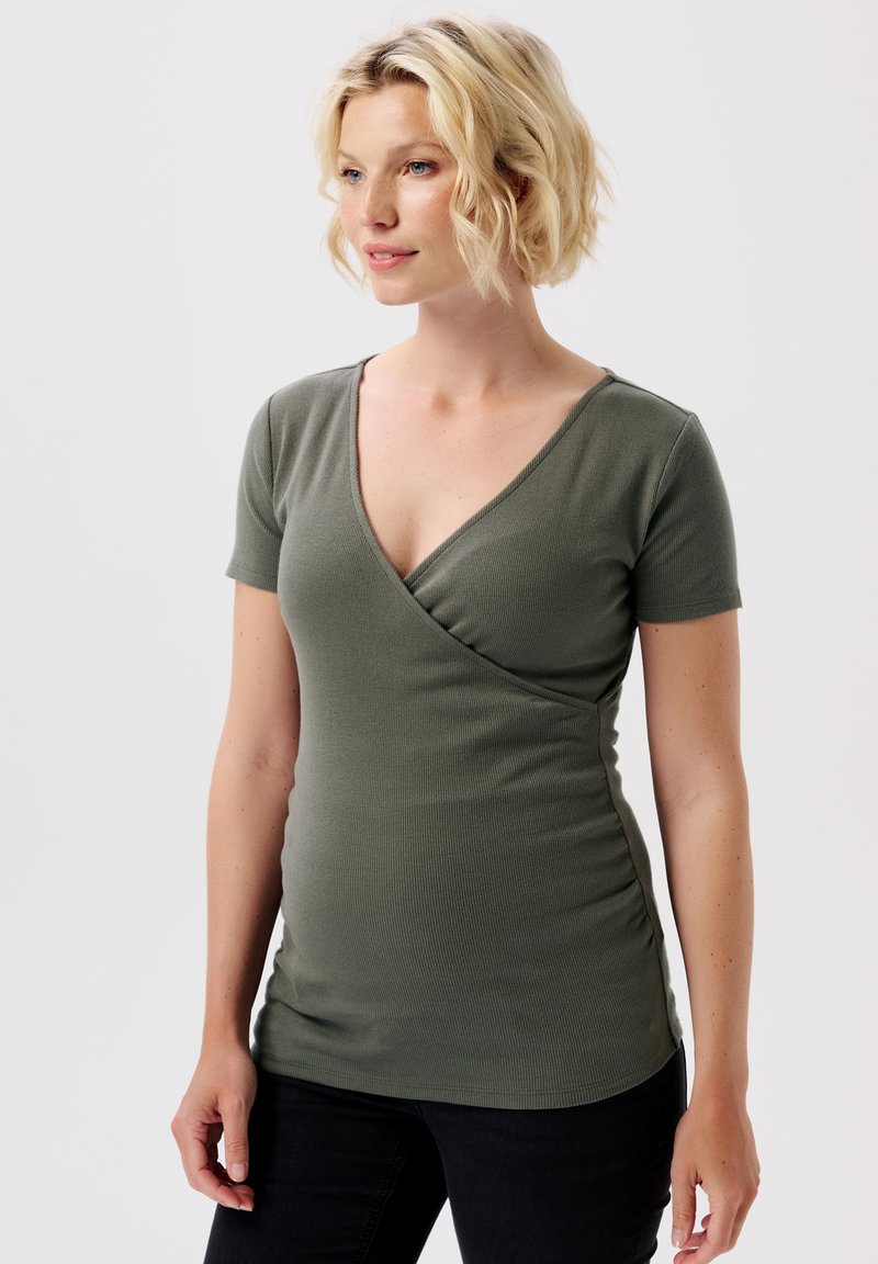 Noppies - STILL  SANSON - T-Shirt basic - olive, Vergrößern