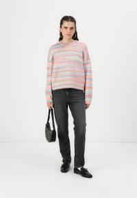 Pieces PCORMAN O NECK - Camisola - pink-a-boo