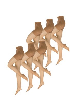 6-PACK FEIN - Panty - mandel