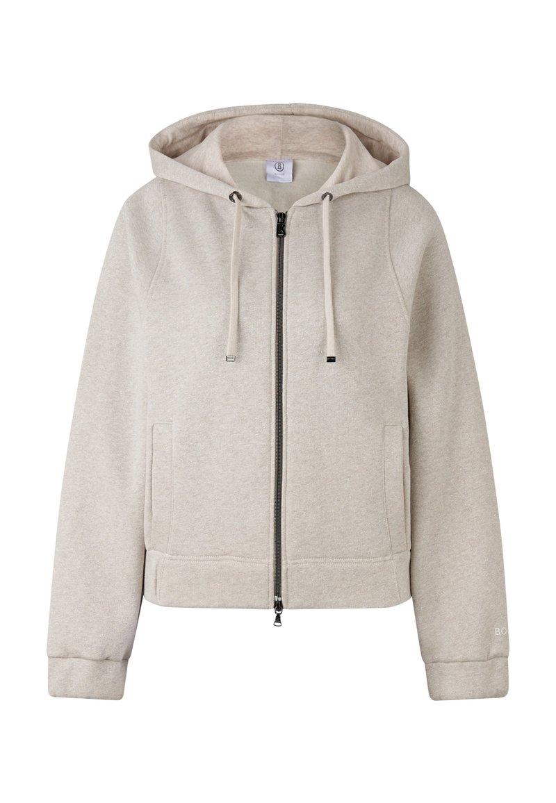 Bogner Sweater met rits beige