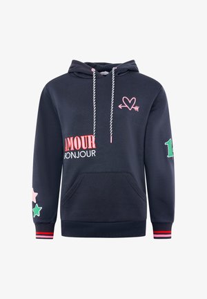 Zwillingsherz, HOODIE BONJOUR ZH - Hoodie - marine