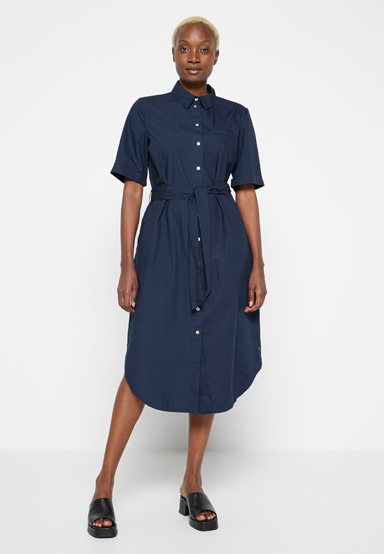 Numph Blousejurk donkerblauw