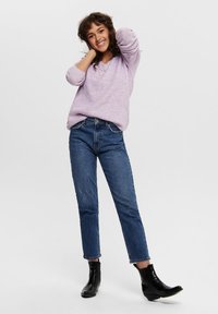 ONLY ONLCAMILLA V NECK - Camisola - lavendula