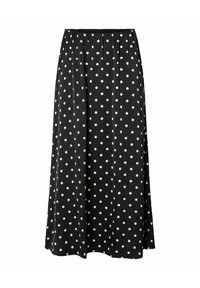 MIDI PCJYTTA - Falda acampanada - black