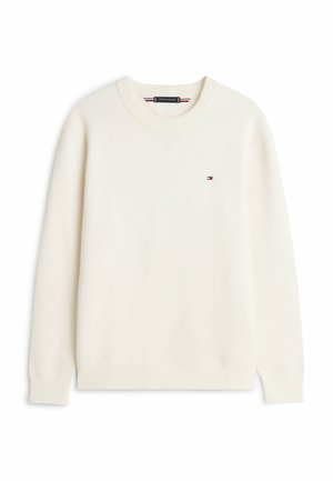 Tommy Hilfiger, FLAG EMBROIDERY CREW NECK RELAXED  - Pullover - ivory petal