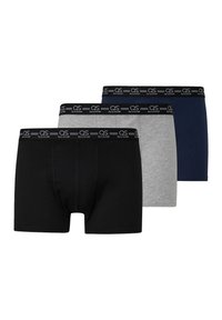 QS 3ER-SET - Boxerbriefs - grau meliert
