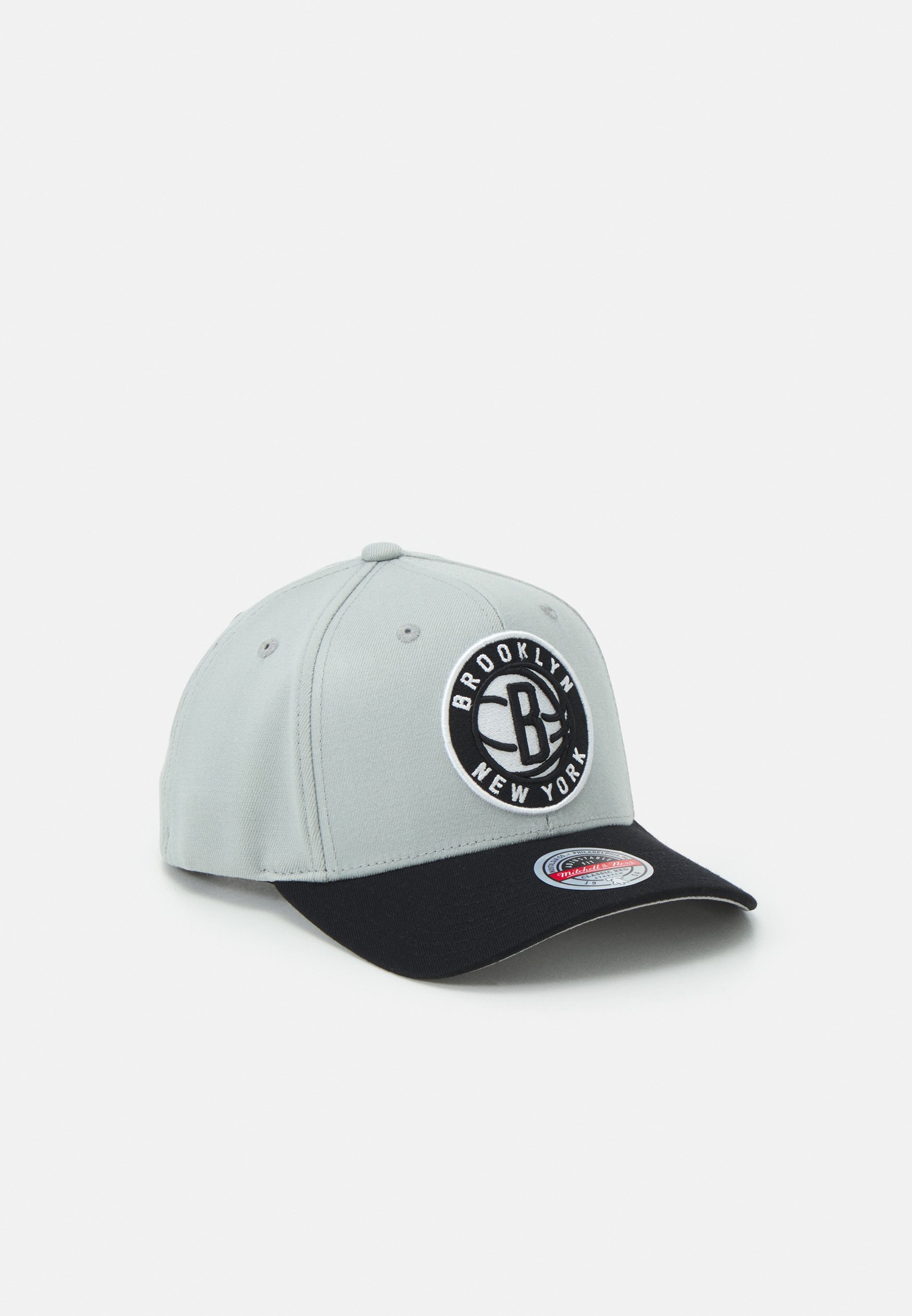 Mitchell \u0026 Ness NBA BROOKLYN NETS 2 TONE STRETCH SNAPBACK - Cappellino -  grey/black/grigio - Zalando.it