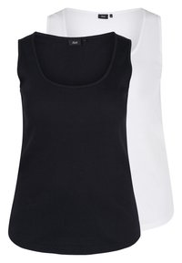 Unselected, black bright white