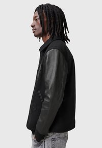 AllSaints WARRENTON - Bőrdzseki - black