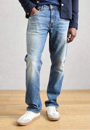 Traperice ravnih nogavica - clear mid blue