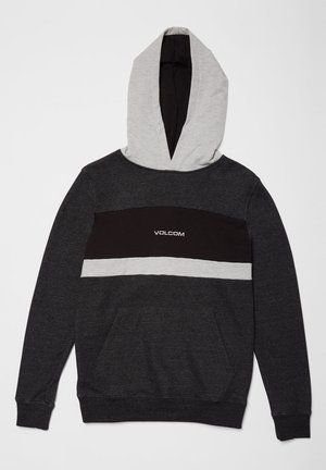 Volcom SINGLE STONE DIVISION P/O - Sweat à capuche - heather_black