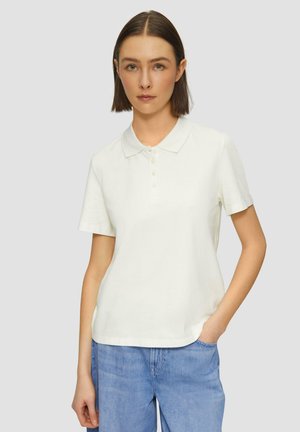 Poloshirt - wollweiß