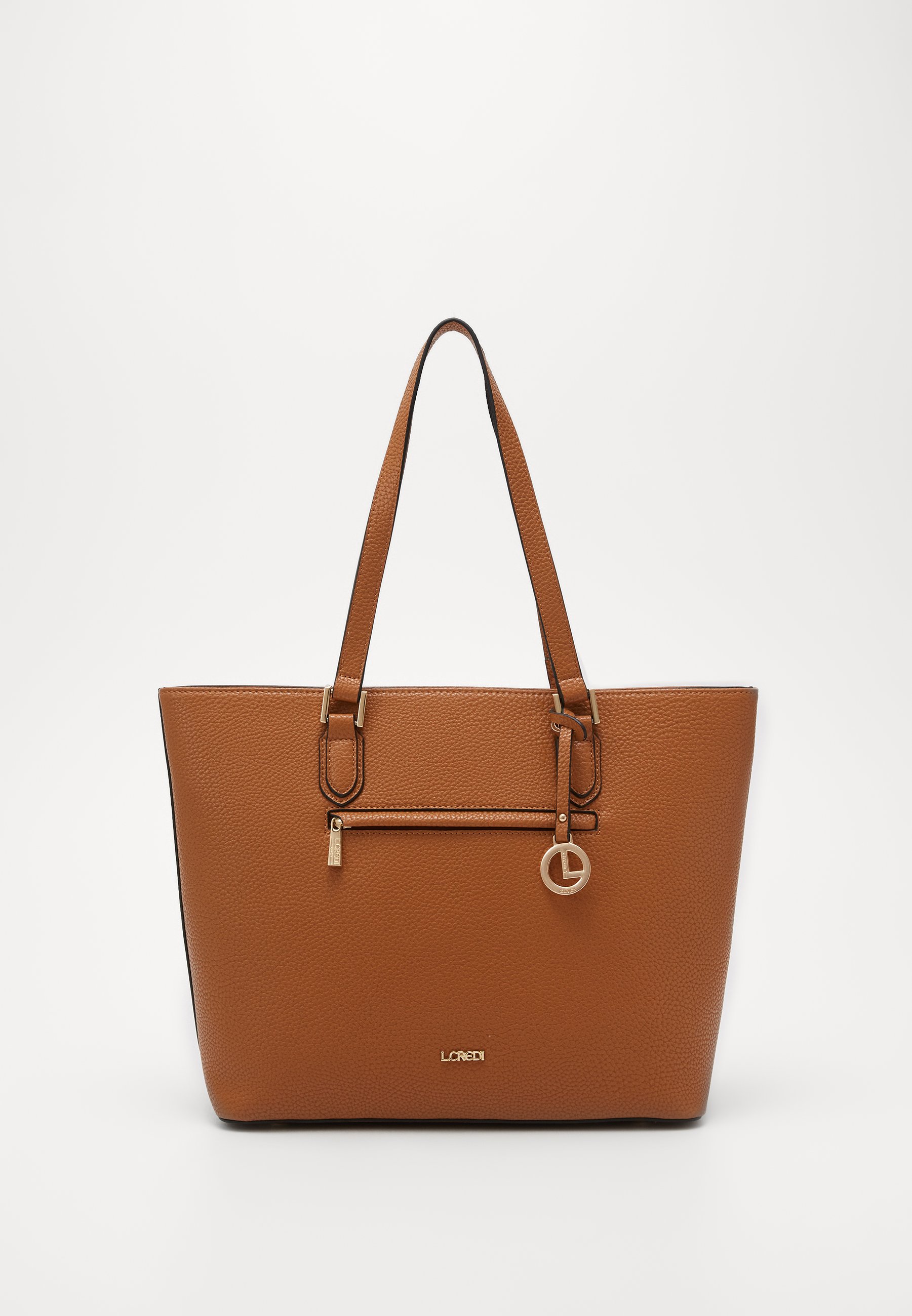 L. CREDI ELLA Håndveske cognac Zalando.no L.Credi EBONY Shoppingveske cognac Zalando.no