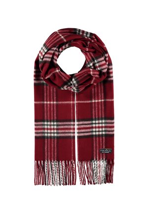 PLAID CASHMINK - MADE IN GERMANY - Schal - cassis