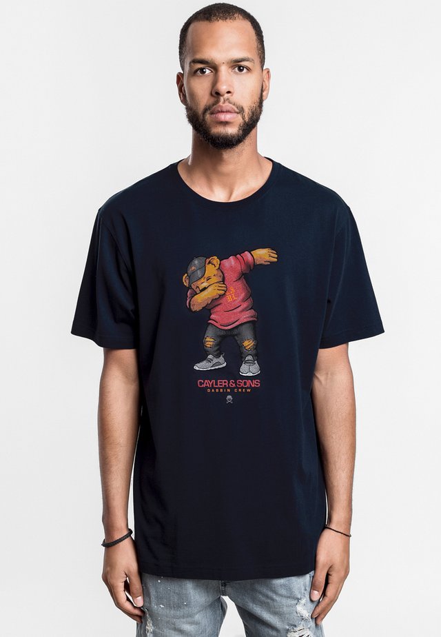 DABBIN - T-shirts print - nvy/red