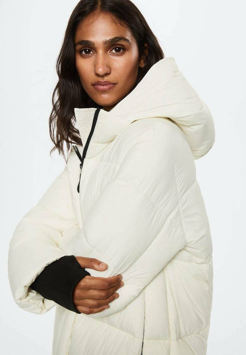 Mango MUAK - Winter coat - benvit/off 