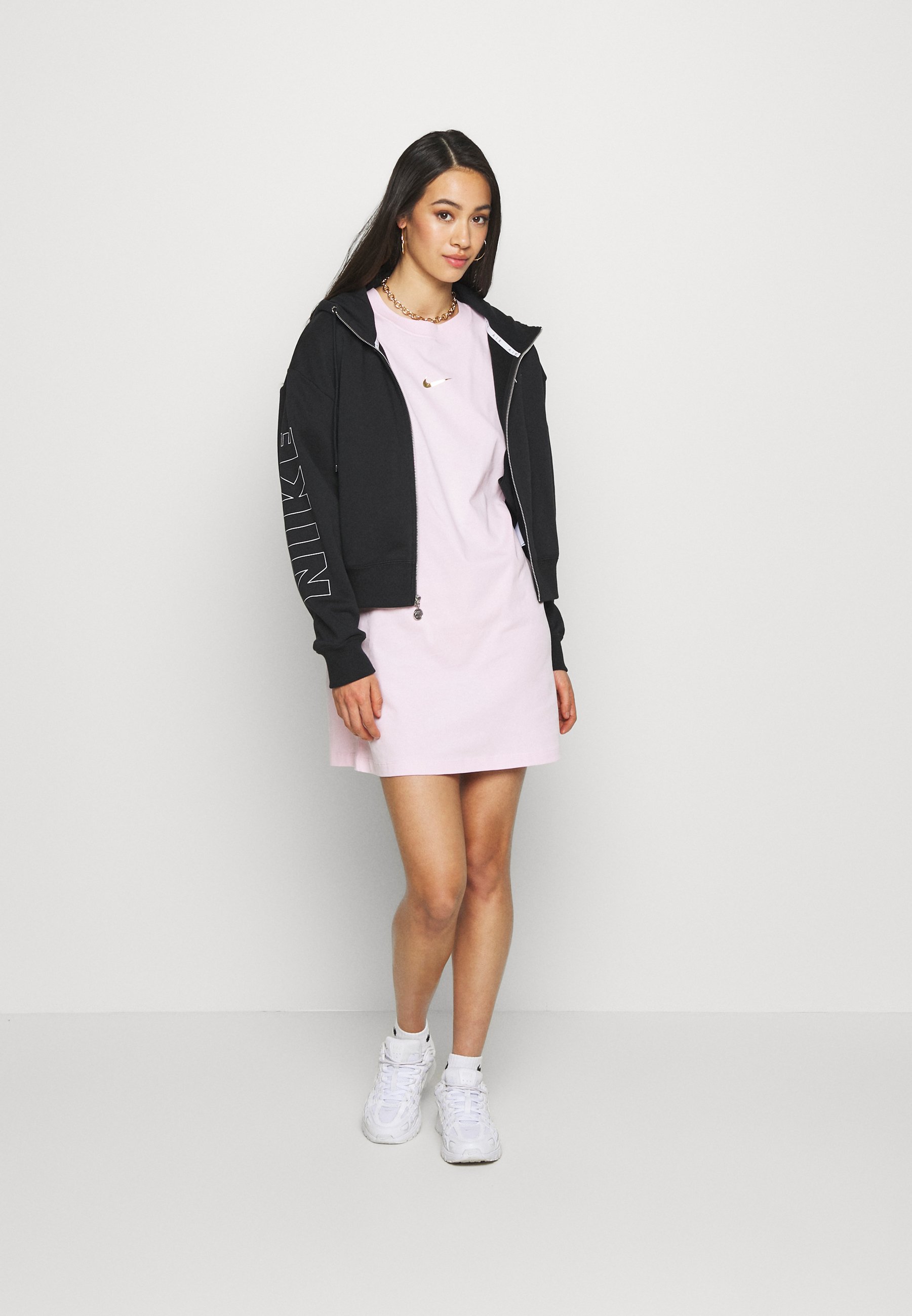Nike Sportswear AIR HOODIE Sweatjacke blackice silver Nike Sportswear AIR HOODIE Sweatjacke blackice silver