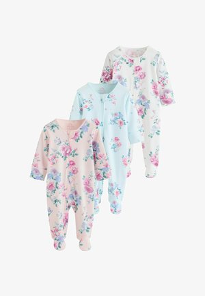 REGULAR FIT - TWO WAY ZIP 3 PACK - Salopetă bebeluși - pink