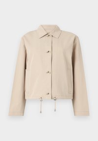 EASY SHORT JACKET - Giacca da mezza stagione - soft calm beige