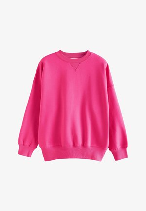 Next HEAVYWEIGHT BRUSHED CREW NECK - Sudadera - pink