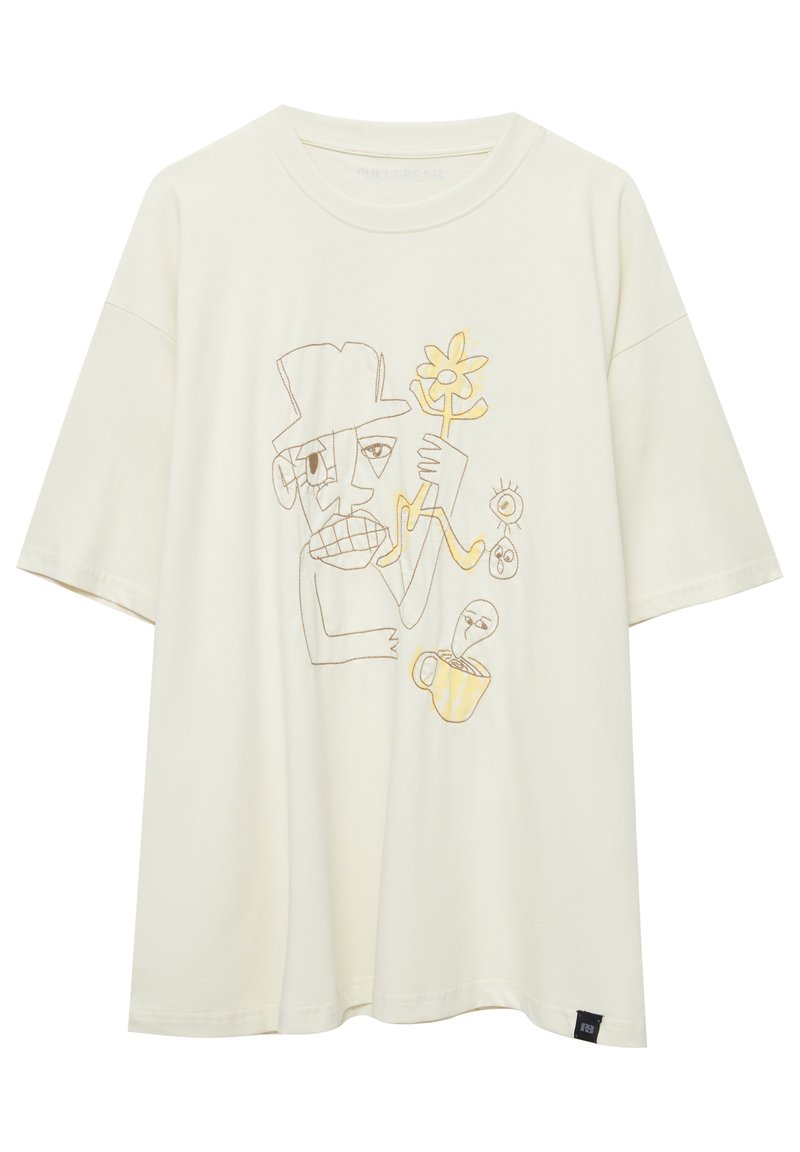 PULL&BEAR Tshirt z nadrukiem Zalando.pl