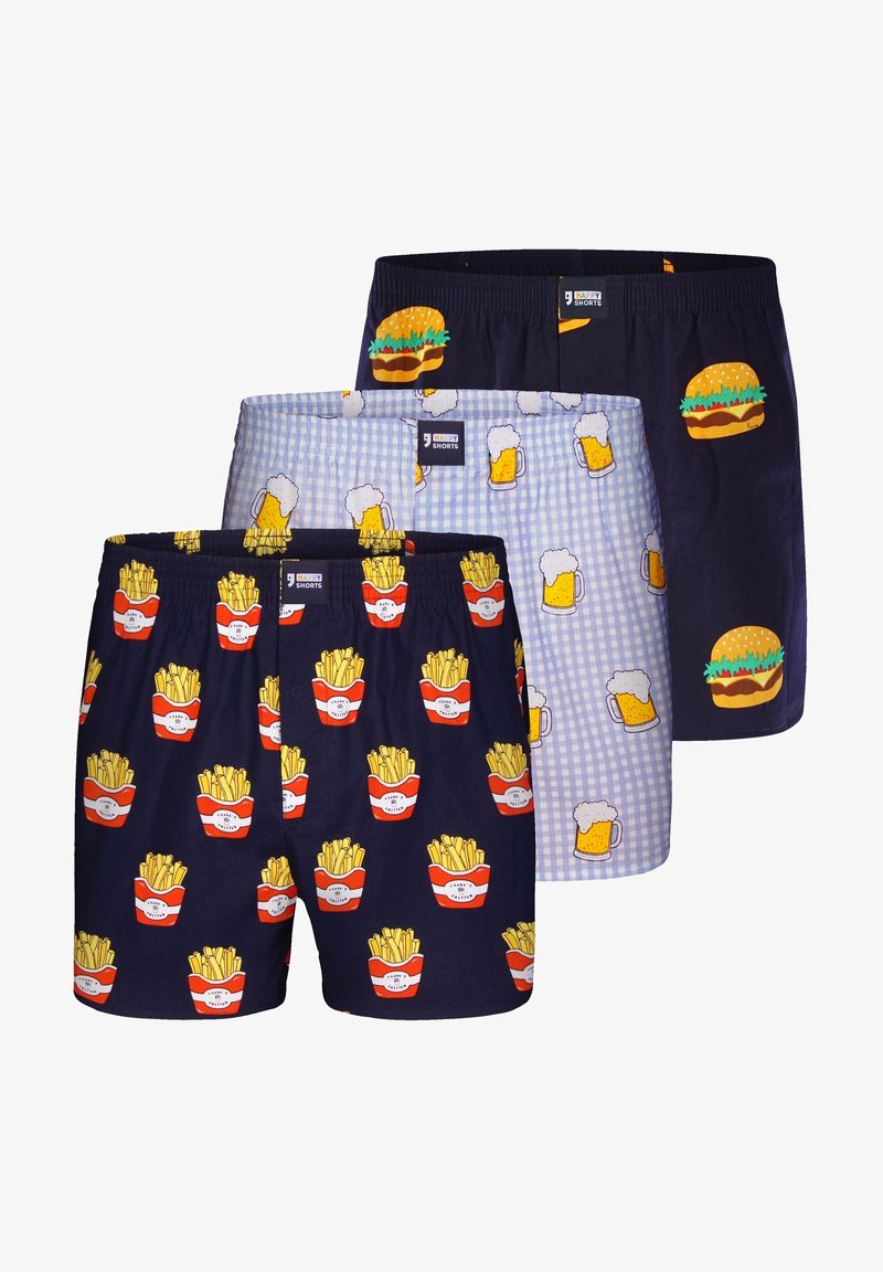 Happy Shorts 3-PACK - Caleçon - junk food