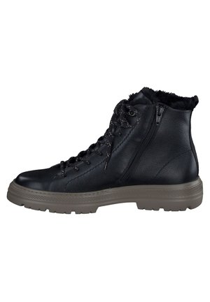 Bottines à plateau - maincalf black