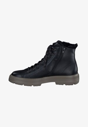 Bottines à plateau - maincalf black