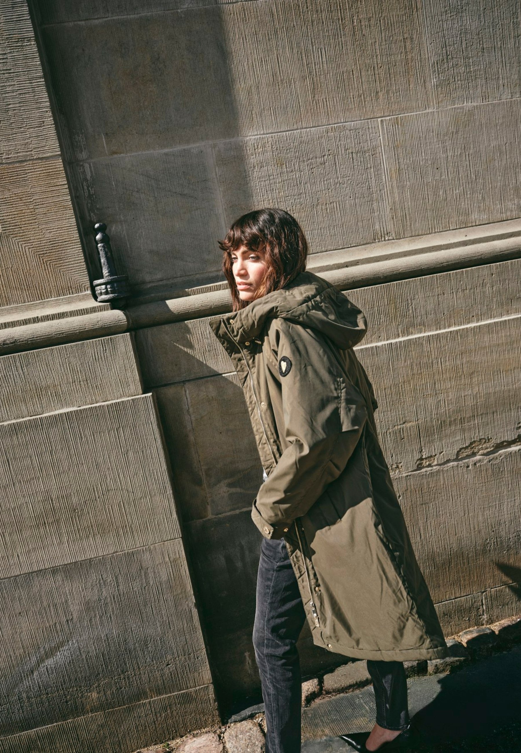 Mos Mosh CALI - Winter coat - oliv/olive - Zalando