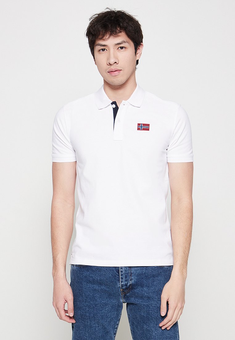 Napapijri Poloshirt wit Napapijri Poloshirt wit